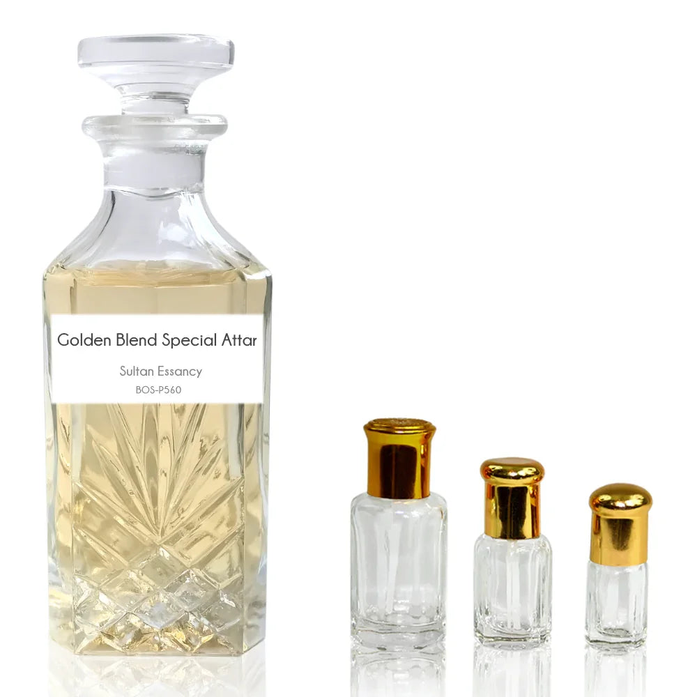 Parfümöl Golden Blend Special Attar - Parfüm ohne Alkohol Sultan Essancy | Oriental-Style