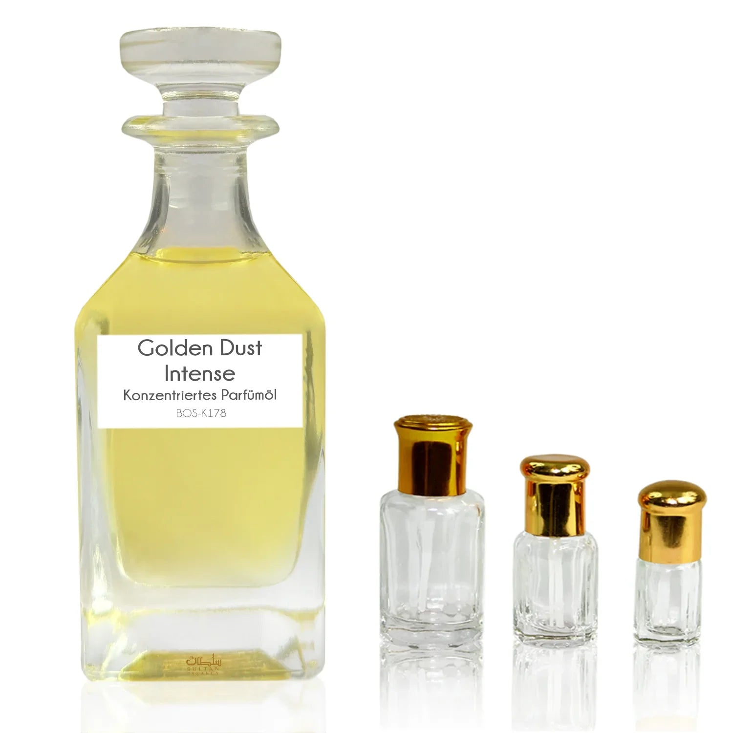 Parfümöl Golden Dust Intense - Parfüm ohne Alkohol Sultan Essancy | Oriental-Style