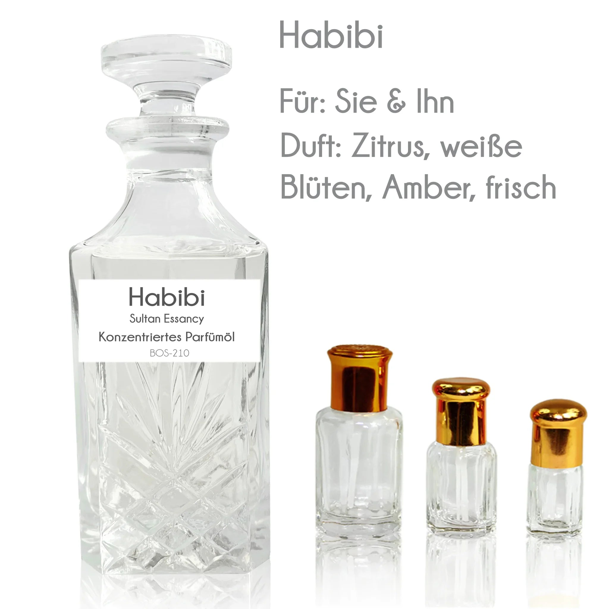 Parfümöl Habibi von Sultan Essancy- Parfüm ohne Alkohol Sultan Essancy | Oriental-Style