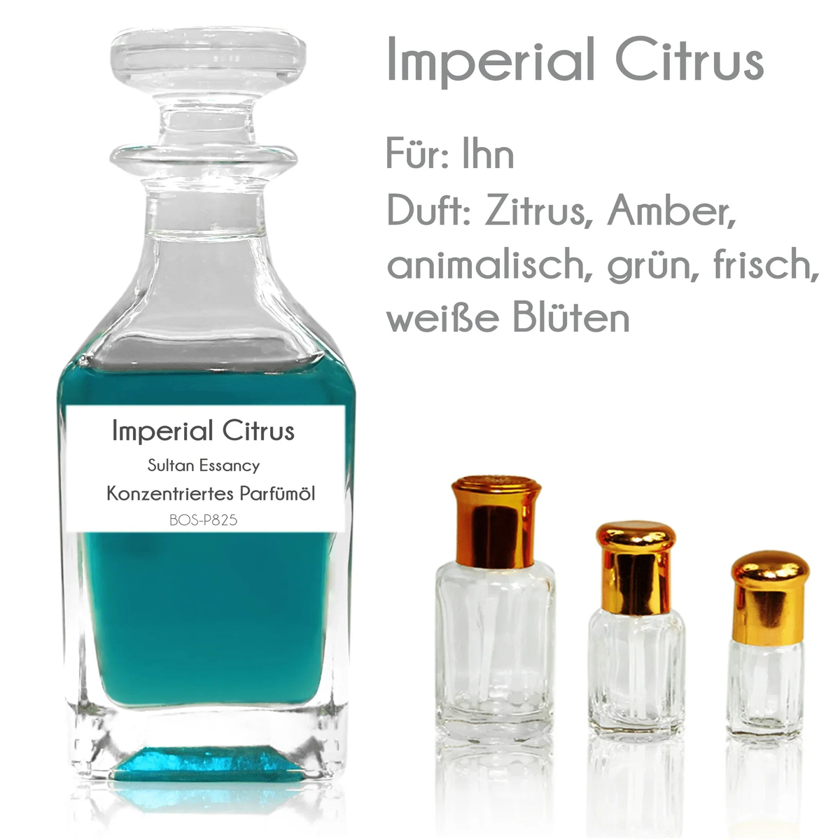 Parfümöl Imperial Citrus von Sultan Essancy- Parfüm ohne Alkohol Sultan Essancy | Oriental-Style