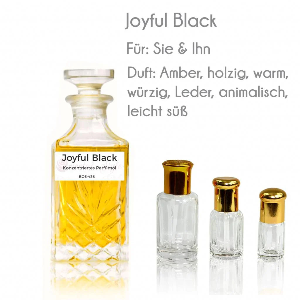 Parfümöl Joyful Black - Parfüm ohne Alkohol Oriental-Style | Oriental-Style