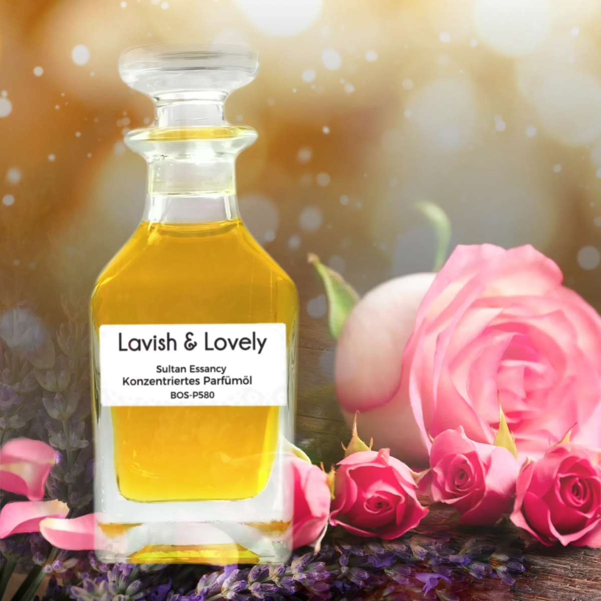 Parfümöl Lavish & Lovely - Attar Parfüm ohne Alkohol Sultan Essancy | Oriental-Style