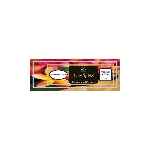 Parfümöl Lovely N8 - Parfüm ohne Alkohol Sultan Essancy | Oriental-Style