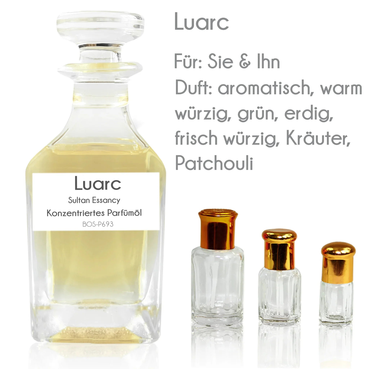 Parfümöl Luarc von Sultan Essancy- Parfüm ohne Alkohol Sultan Essancy | Oriental-Style