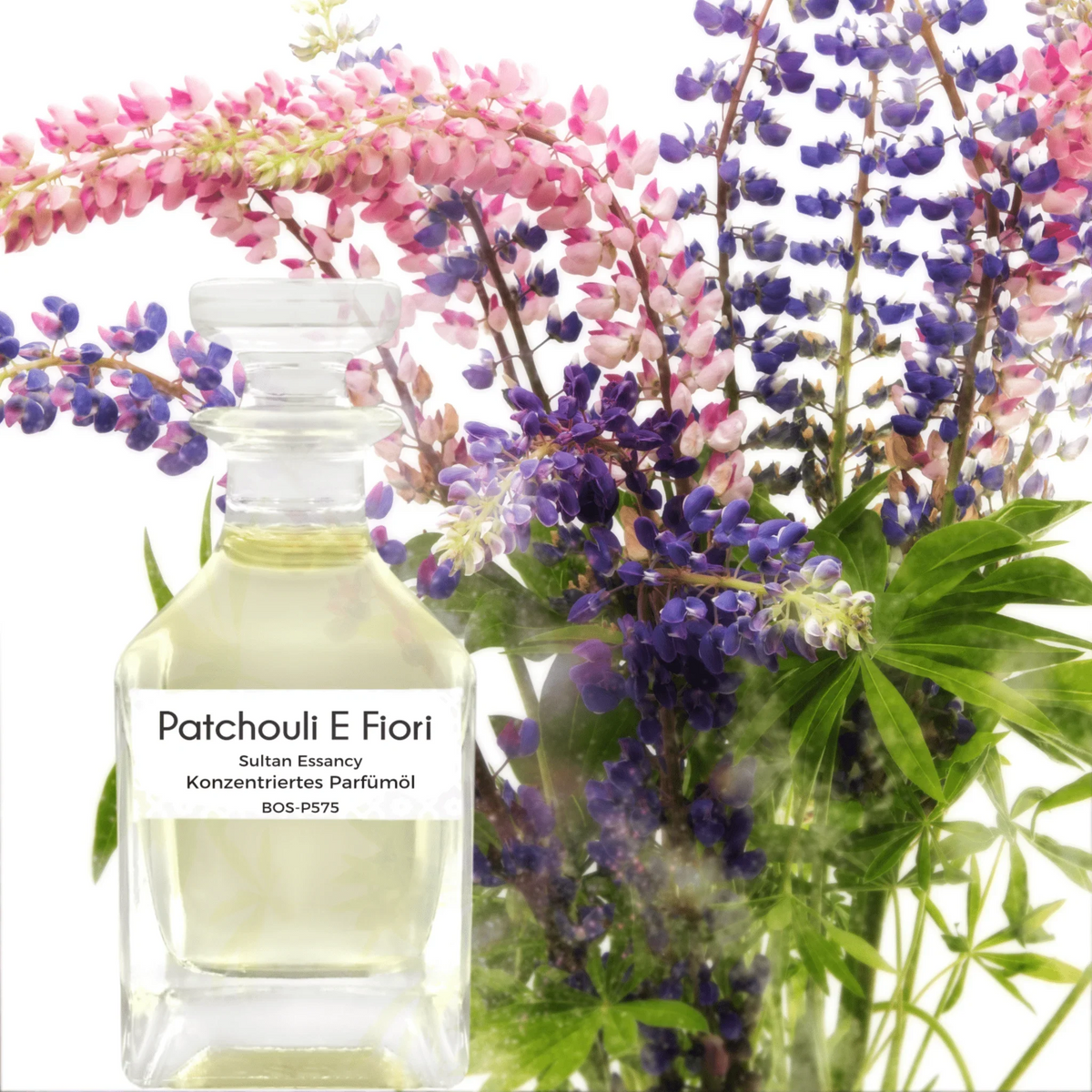 Parfümöl Patchouli E Fiori - Attar Parfüm ohne Alkohol Sultan Essancy | Oriental-Style