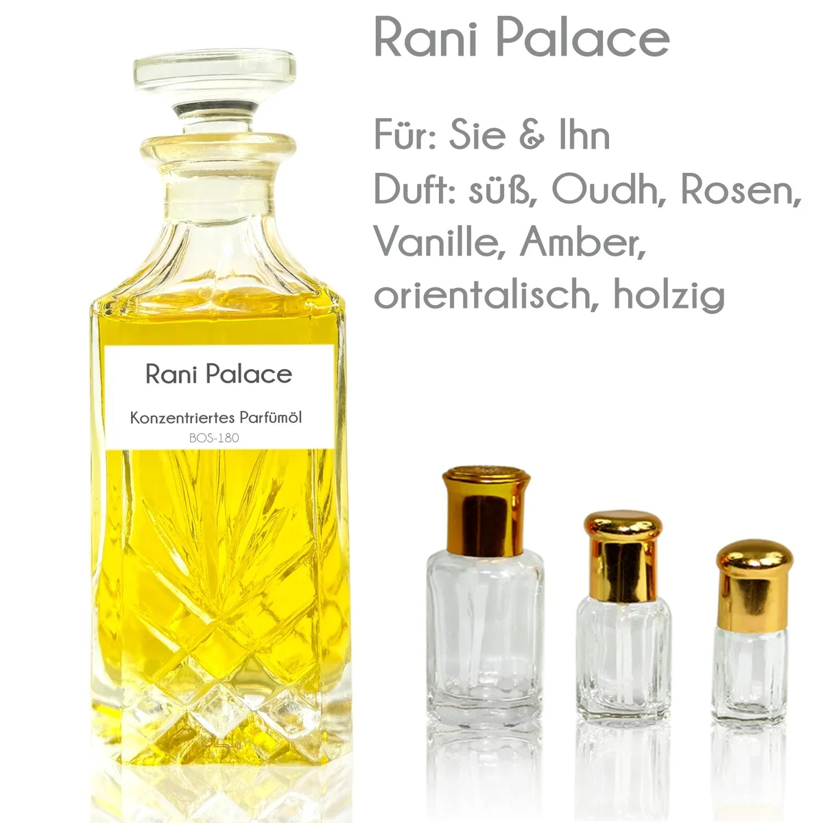 Parfümöl Rani Palace Sultan Essancy | Oriental-Style