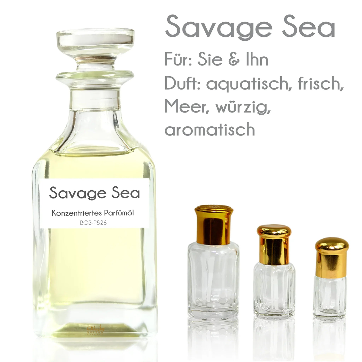 Parfümöl Savage Sea Sultan Essancy | Oriental-Style