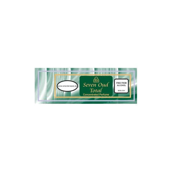 Parfümöl Seven Oud Total - Parfüm ohne Alkohol Sultan Essancy | Oriental-Style