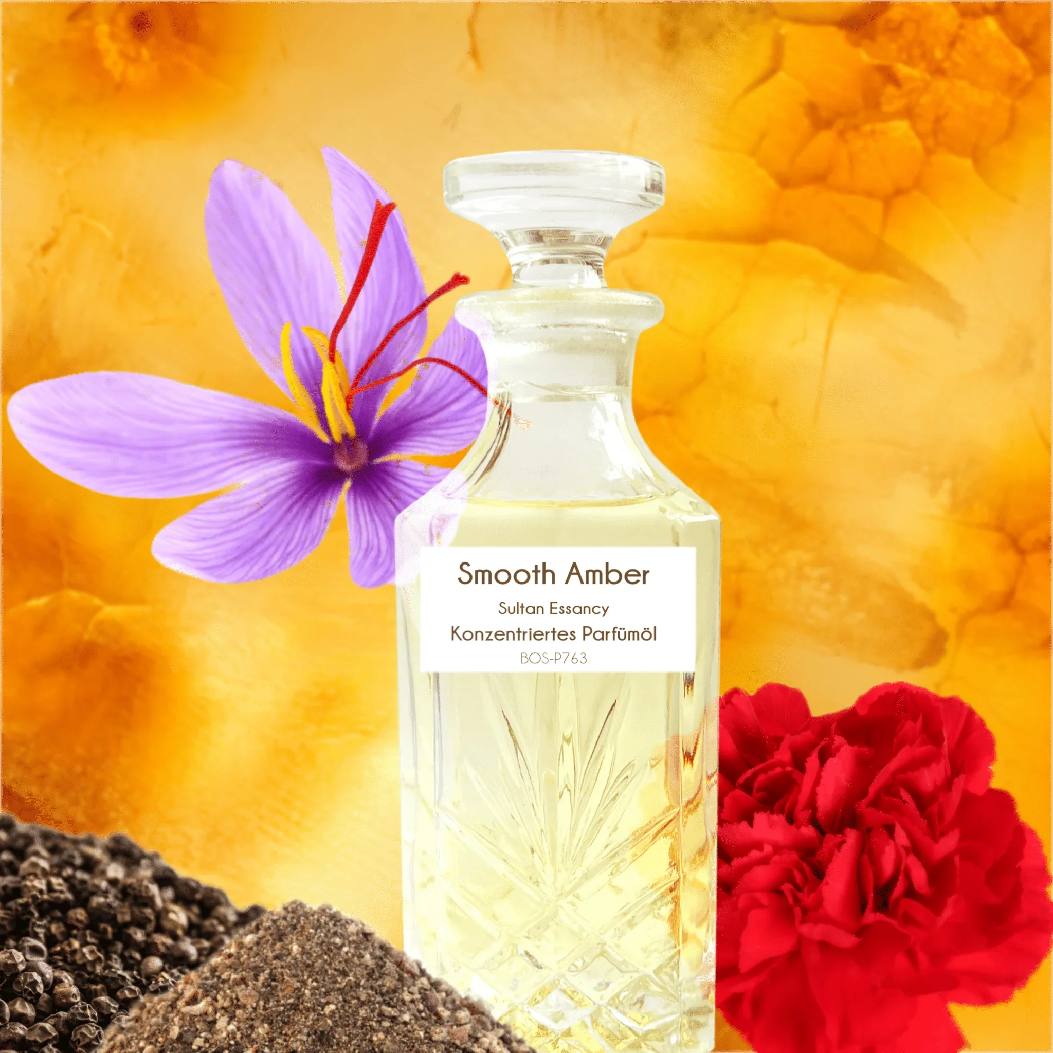 Parfümöl Smooth Amber von Sultan Essancy- Parfüm ohne Alkohol Sultan Essancy | Oriental-Style