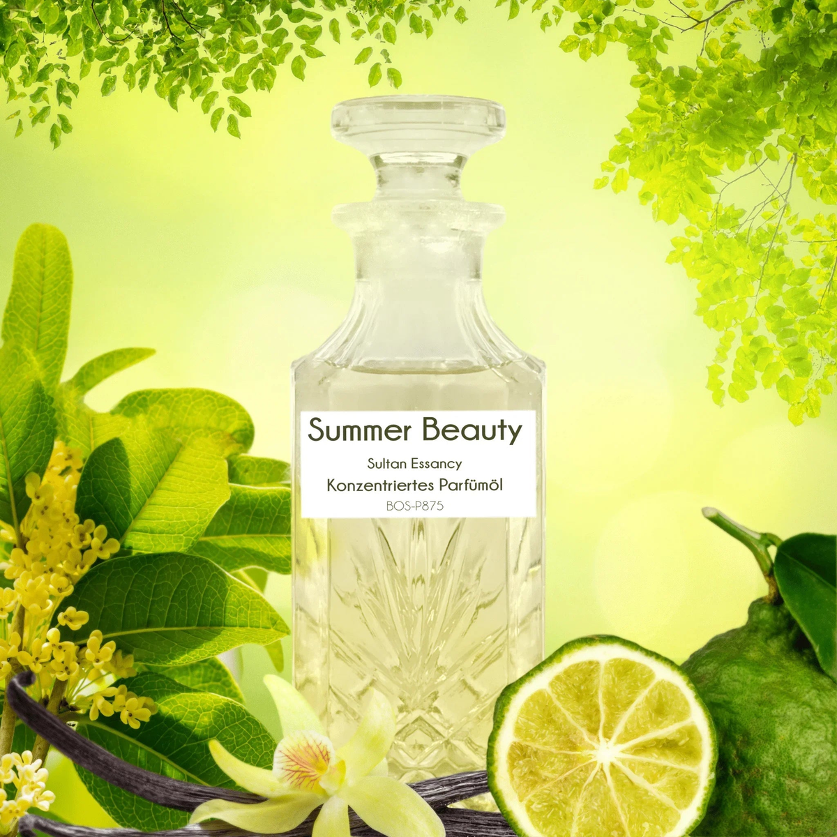 Parfümöl Summer Beauty - Parfüm ohne Alkohol Sultan Essancy | Oriental-Style