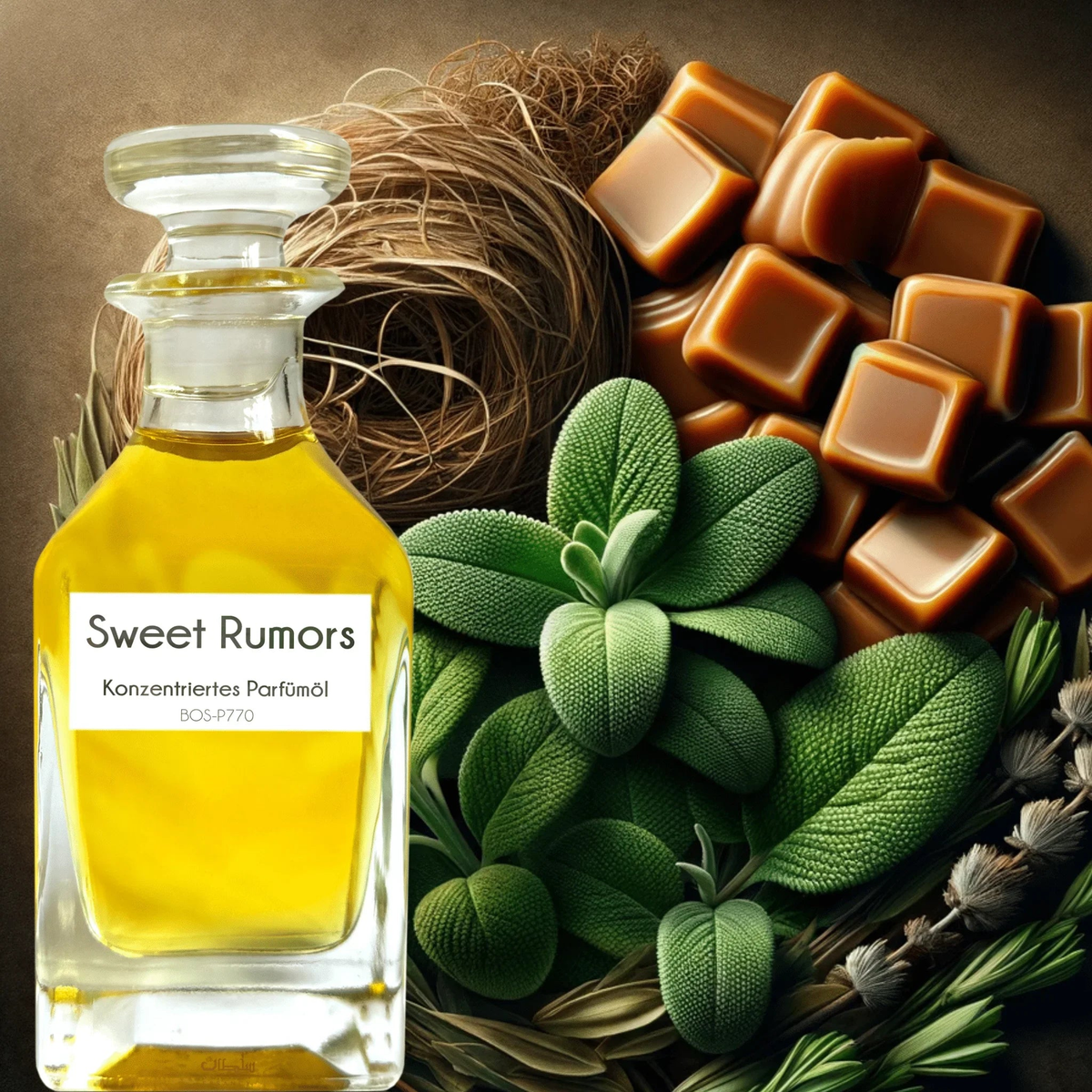 Parfümöl Sweet Rumors - Parfüm ohne Alkohol Sultan Essancy | Oriental-Style