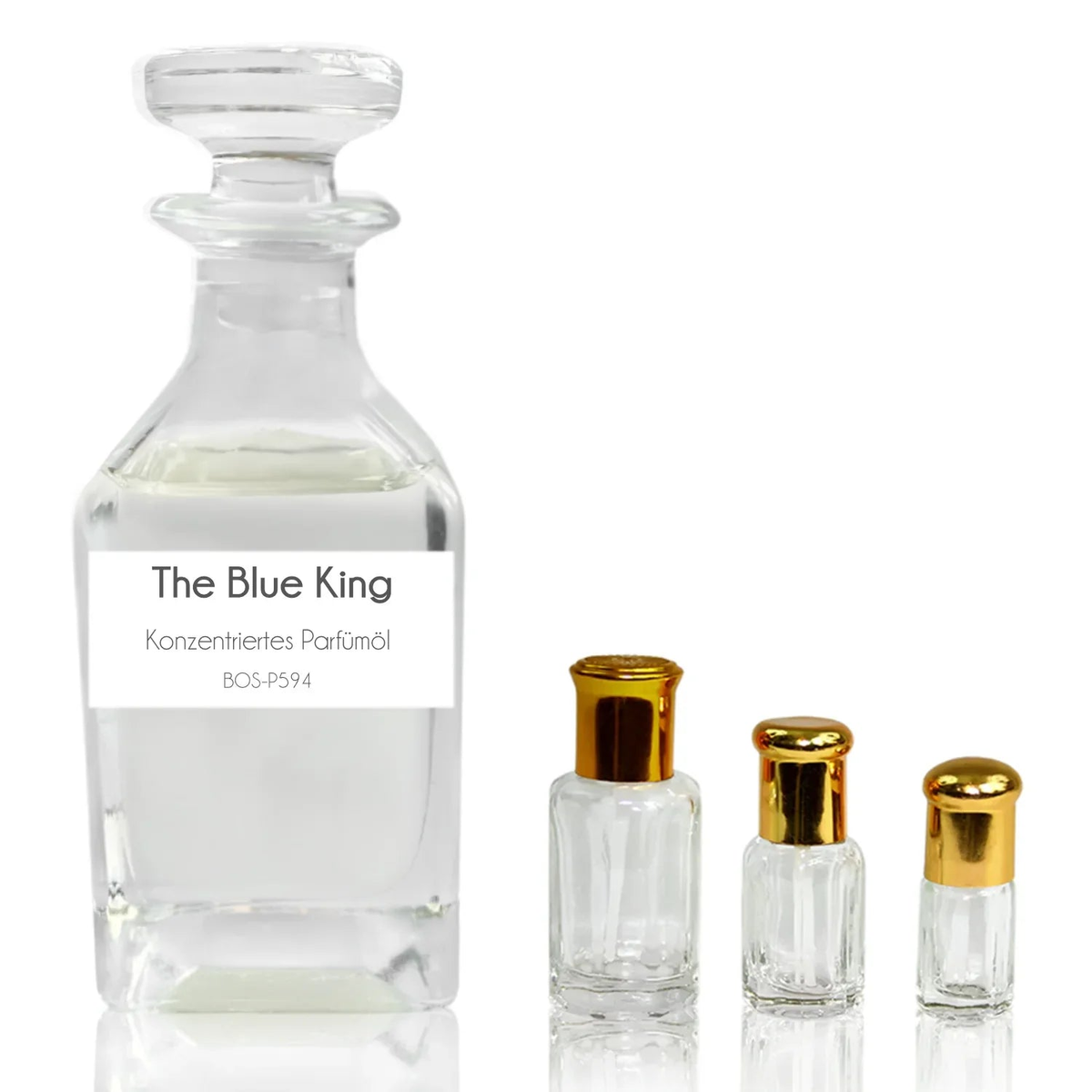 Parfümöl The Blue King - Attar Parfüm ohne Alkohol Sultan Essancy | Oriental-Style