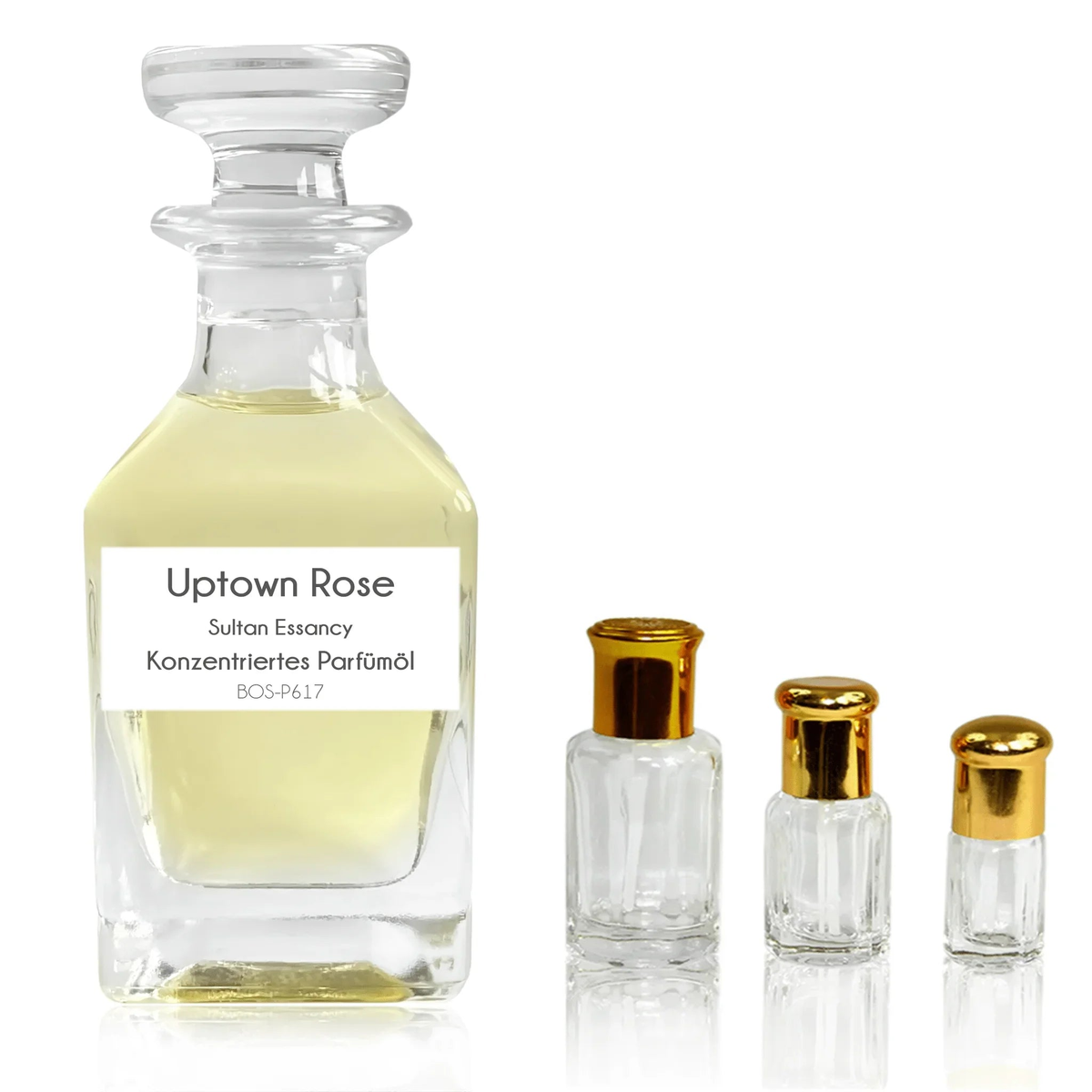 Parfümöl Uptown Rose - Attar Parfüm ohne Alkohol Sultan Essancy | Oriental-Style