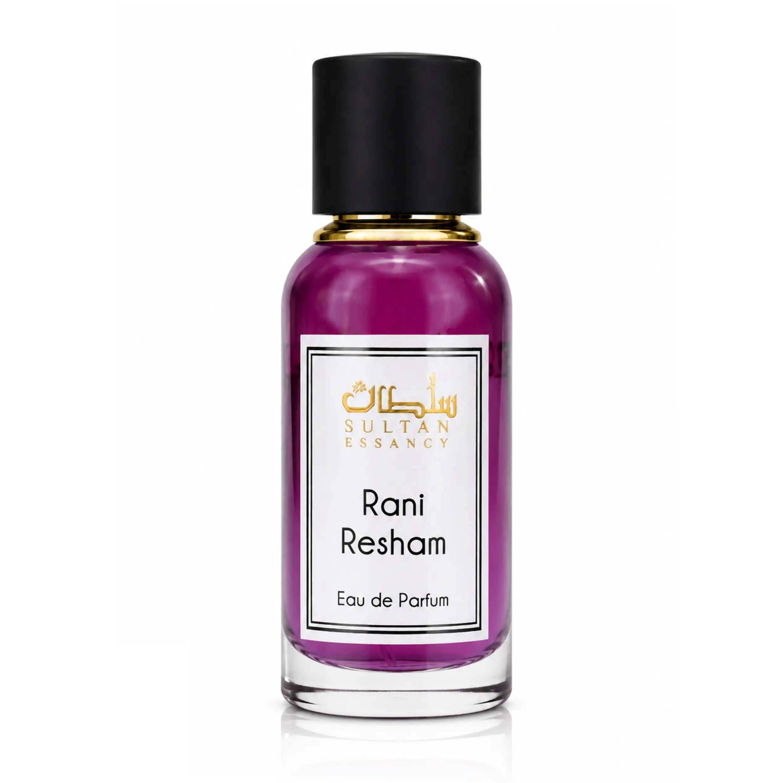 Rani Resham Eau de Parfum Flakon – orientalisches Damenparfüm mit Oud, Vanille und Passionsfrucht, günstiger Duftzwilling für warm-fruchtige Amber-Düfte