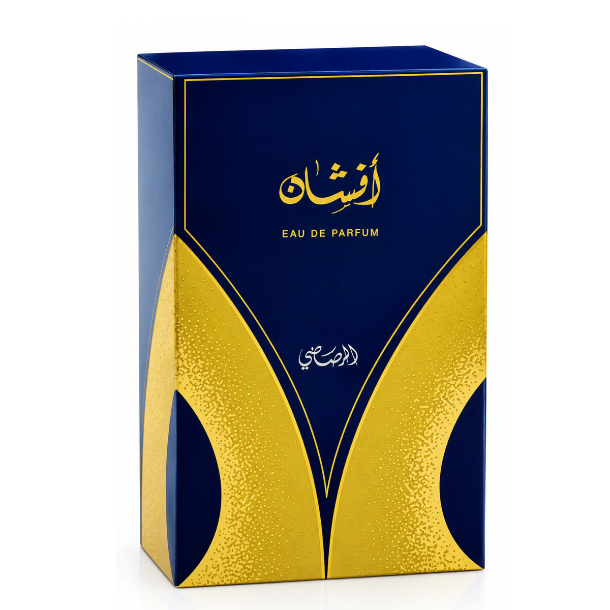 Rasasi Afshan Eau de Parfum 100 ml Verpackung in Blau und Gold