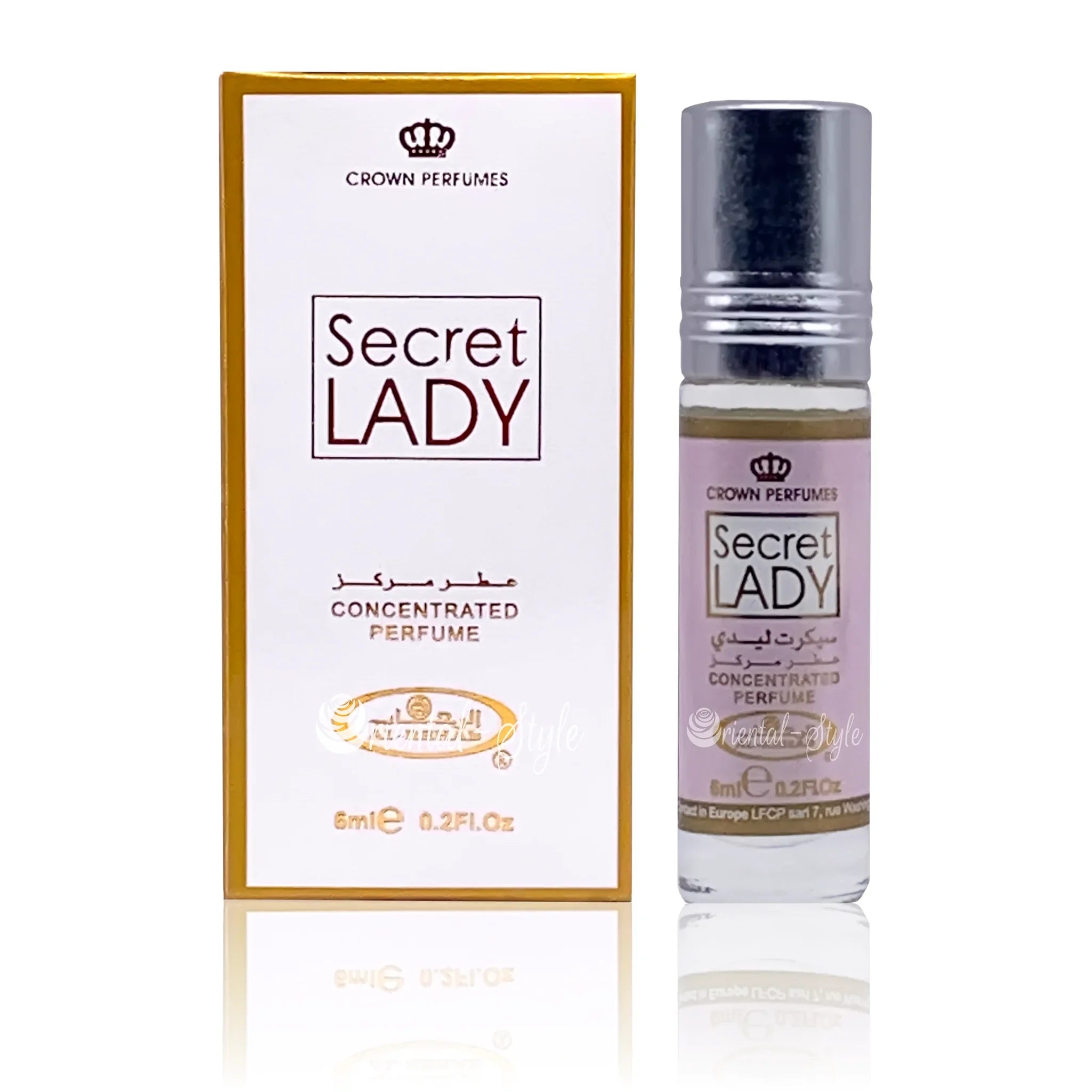 Secret Lady Parfümöl von Al Rehab mit Blüten und Vanille