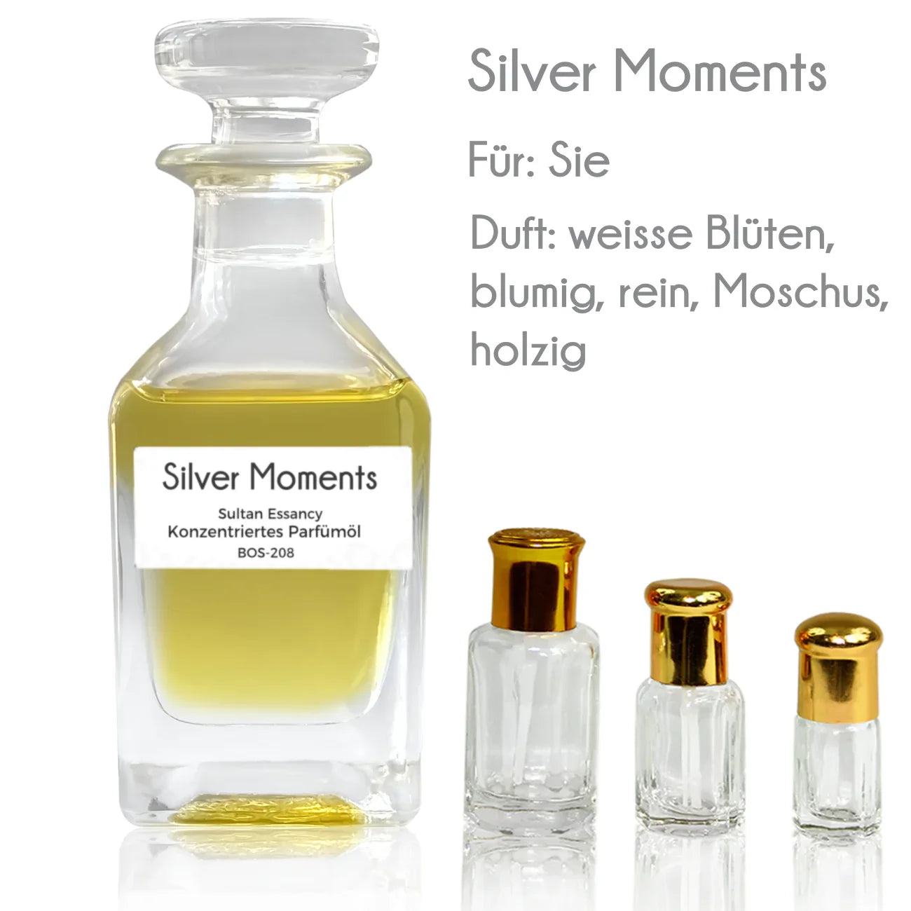 Silver Moments Parfümöl - Parfüm ohne Alkohol Oriental-Style | Oriental-Style