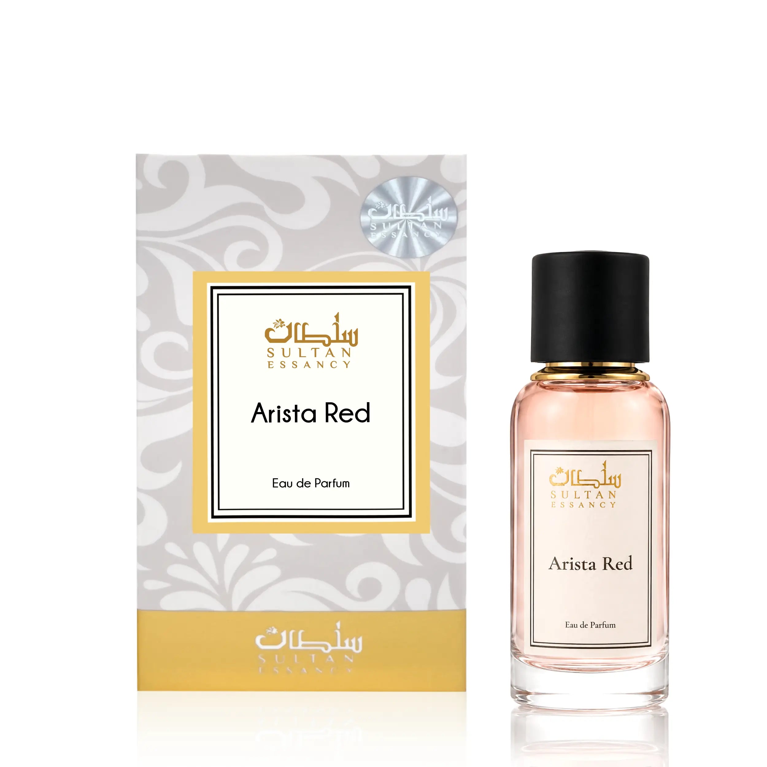 Sultan Essancy Arista Red Eau de Parfum für Frauen mit Box und Flakon, fruchtig-süßer Dupe und Duftzwilling mit Himbeere, Mandarine, Orangenblüte, Lavendel, Bourbon-Vanille, Moschus und Kokos bei Oriental-Style
