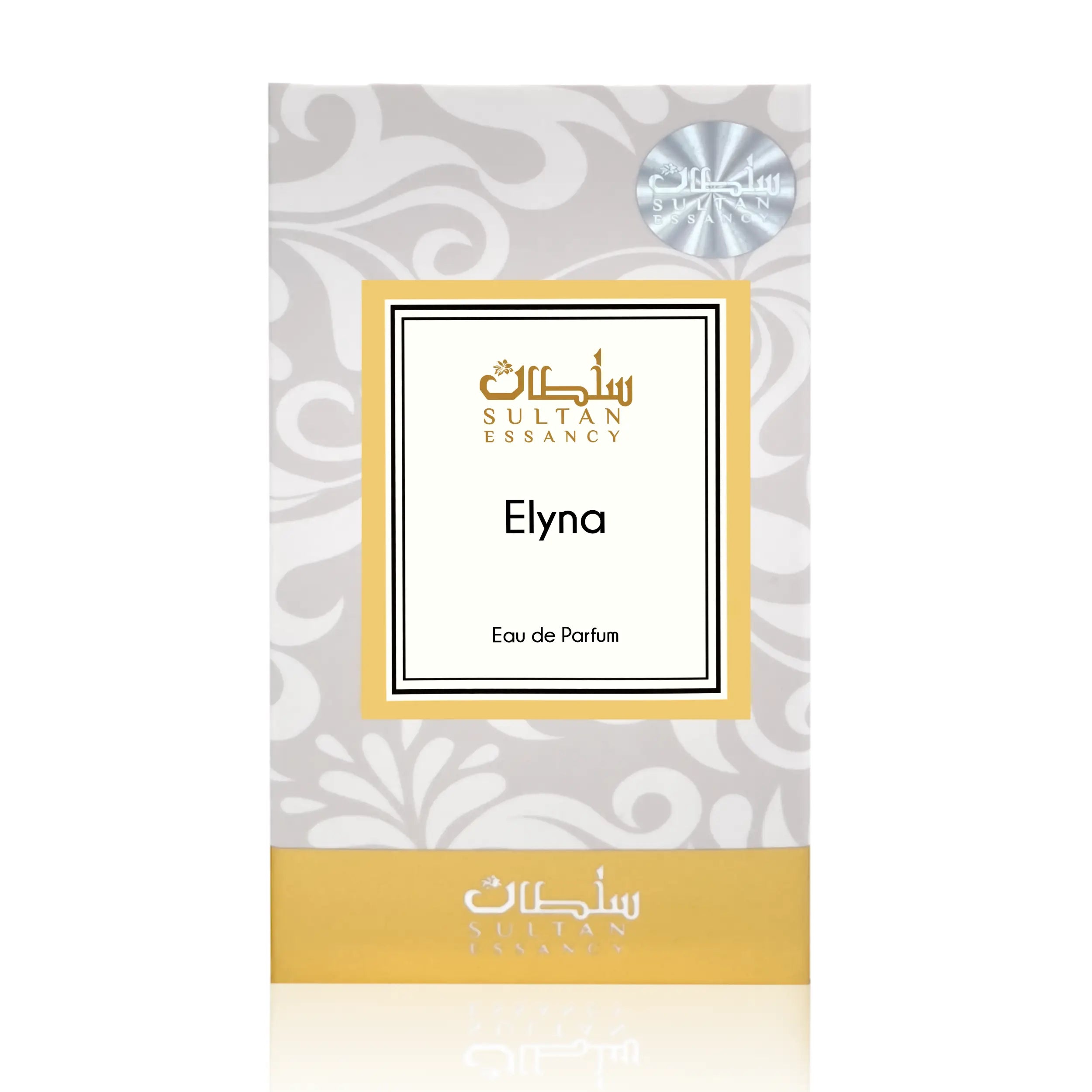 Sultan Essancy Elyna Eau de Parfum Box, femininer tropischer Duftzwilling und Dupe mit Passionsfrucht, Bitterorange, Frangipani, Madagaskar-Vanille, Benzoe und Labdanum – Oriental-Style.