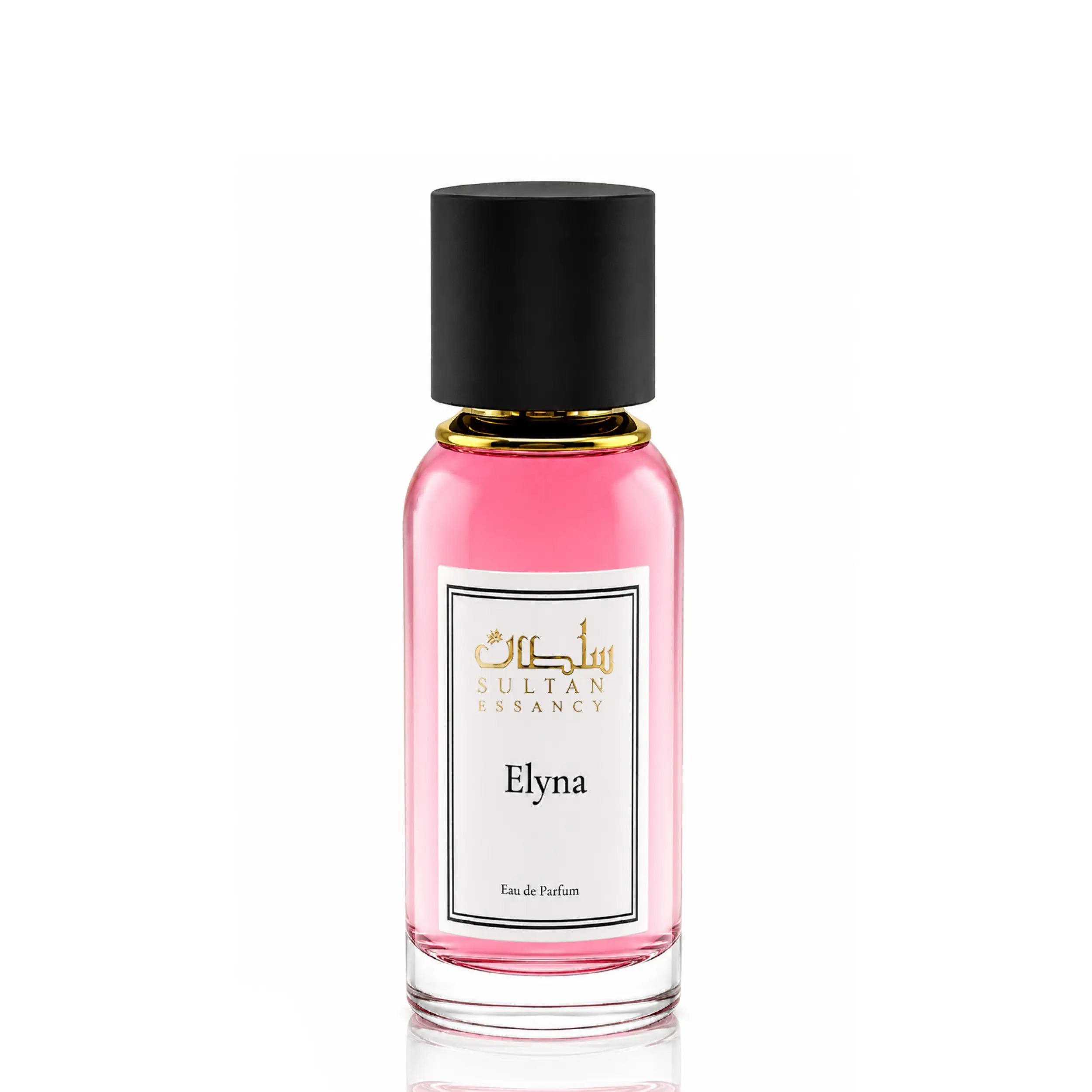 Sultan Essancy Elyna Eau de Parfum Flakon für Frauen, tropischer Vanilleduft mit saftiger Passionsfrucht, Bitterorange, Zitrone, Frangipani und warmer Amber-Tiefe, als Dupe und Duftzwilling erhältlich – Oriental-Style.