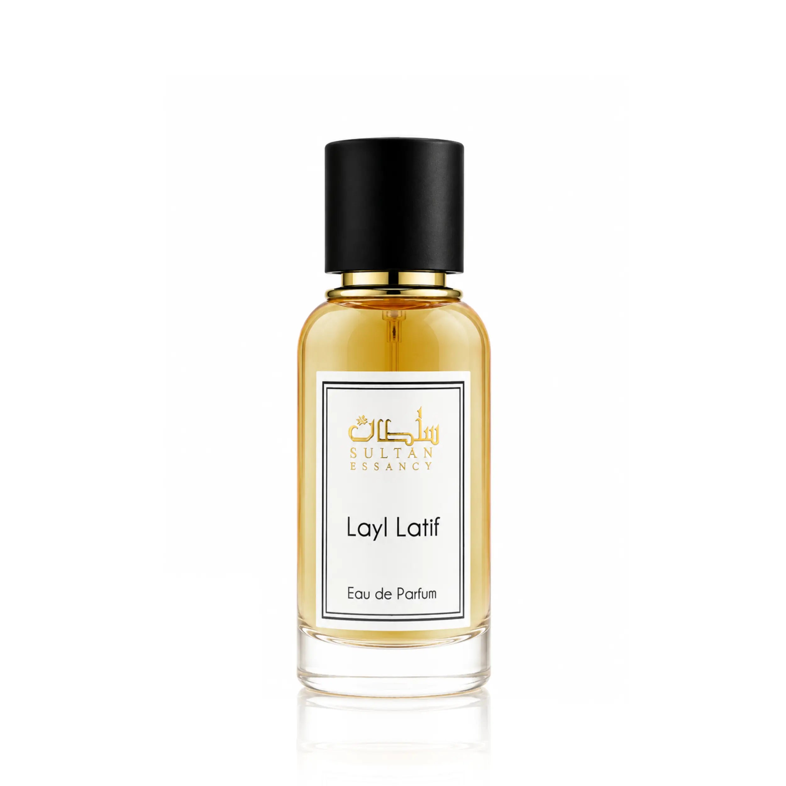 Sultan Essancy Layl Latif Eau de Parfum Flakon, warm-würziger Unisex-Duft mit rauchiger Kastanie, Vanille und Perubalsam bei Oriental-Style
