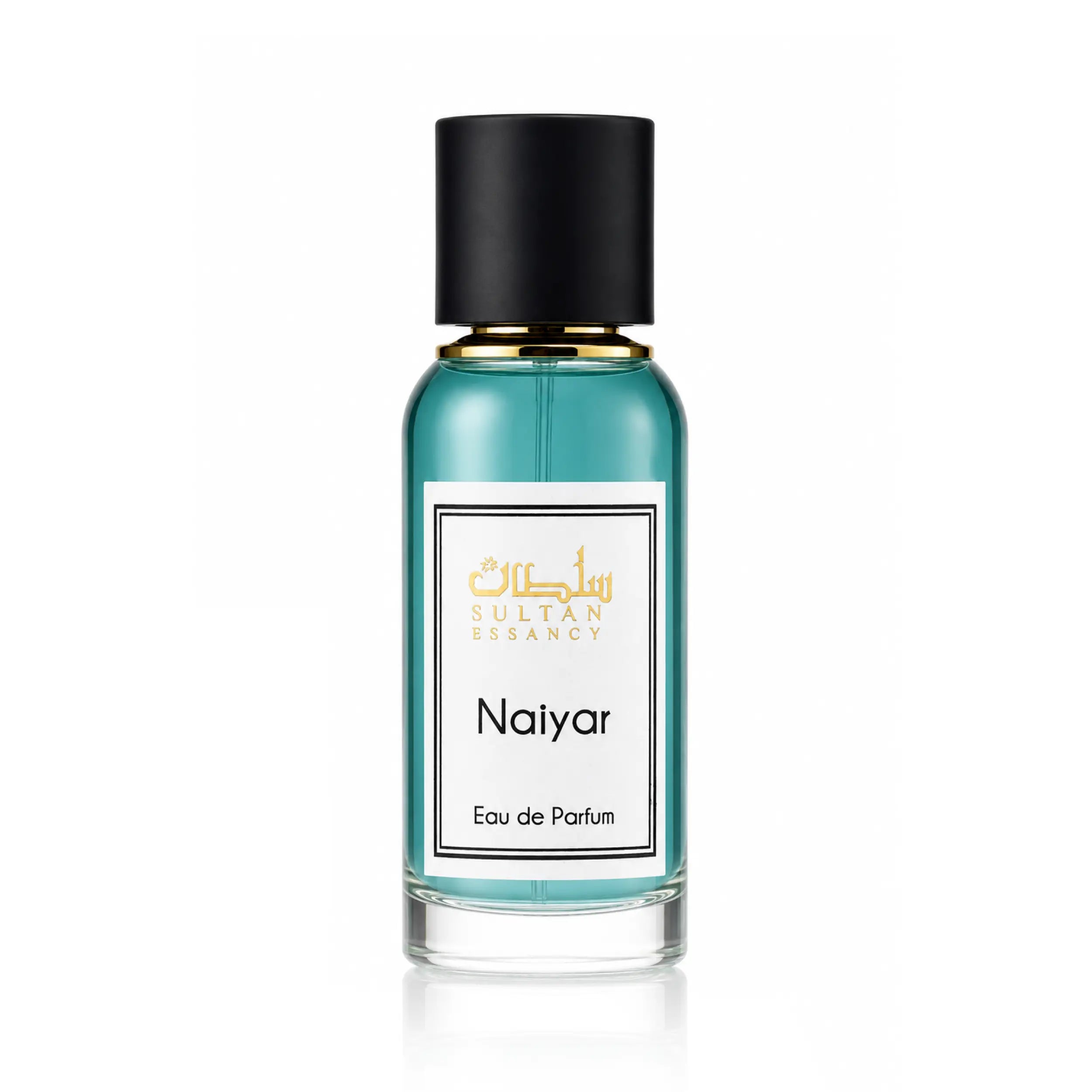 Sultan Essancy Naiyar Eau de Parfum Flakon, frischer Herrenduft mit Apfel, italienischer Zitrone, sizilianischer Bergamotte, Pflaume, Kardamom und Moschus