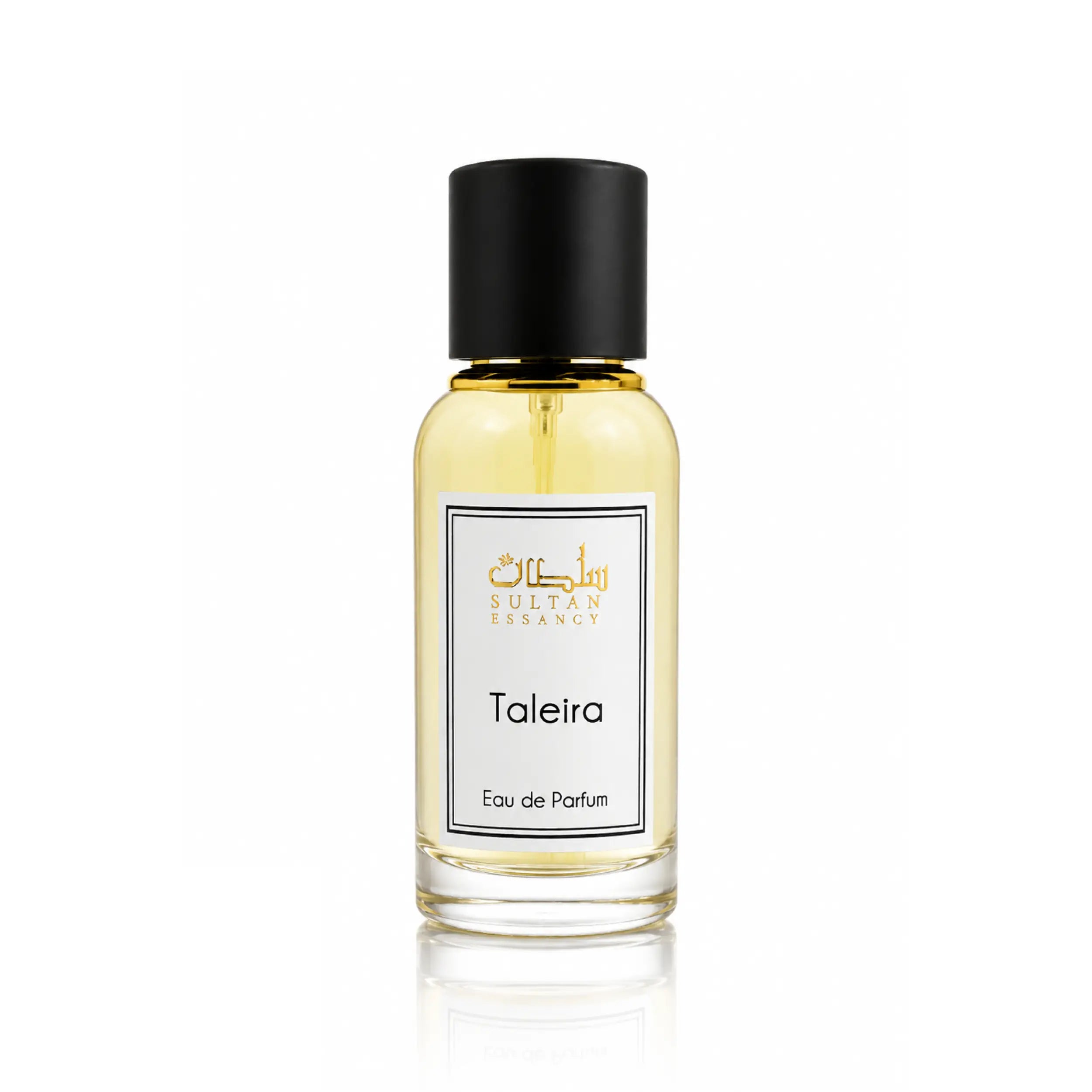 Sultan Essancy Taleira Eau de Parfum Flakon, sonnig-blumiger Duft mit Lindenblüte, Jasmin-Sambac, Heliotrop, Vetiver, Ambroxan und Georgywood