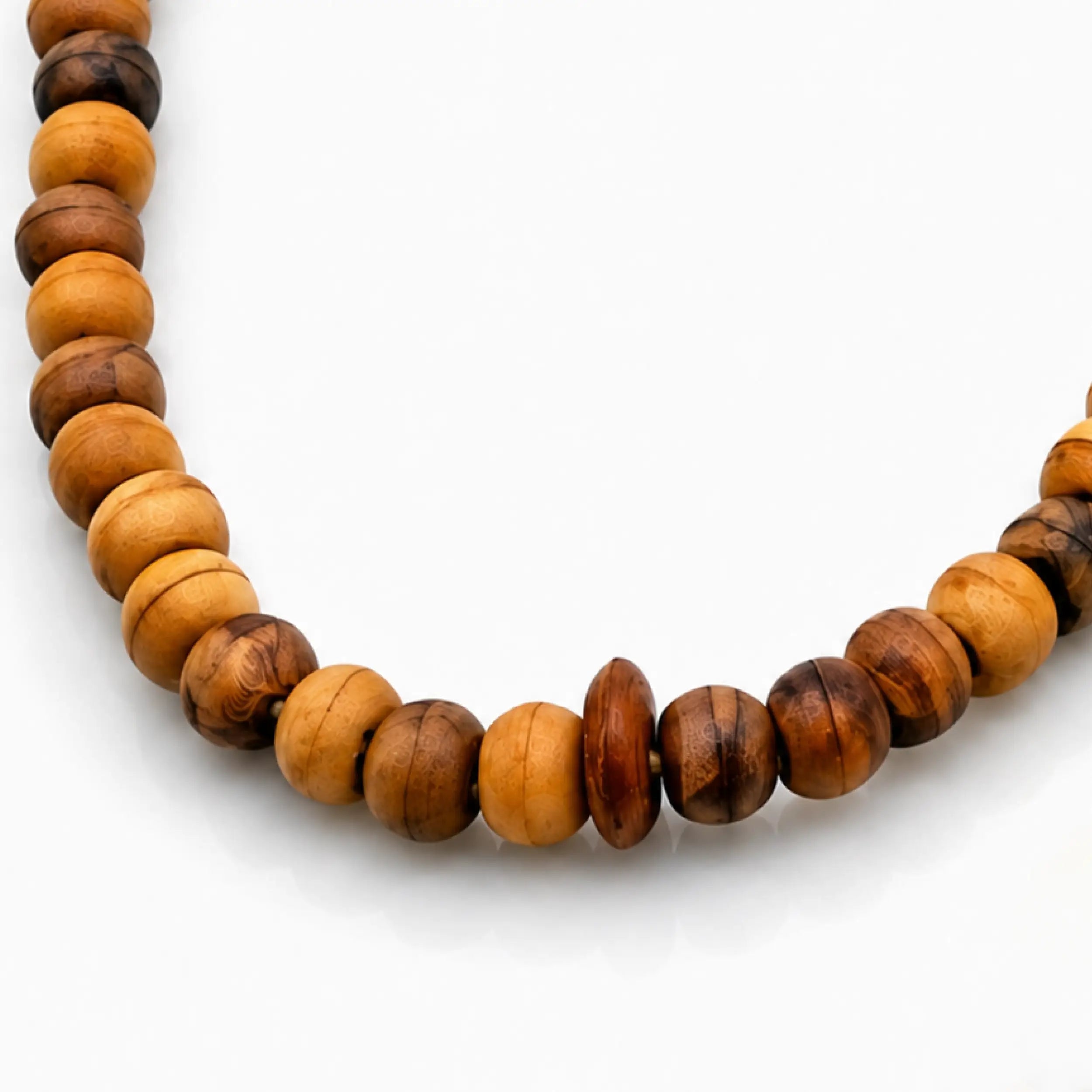 Misbaha Tasbih Prayer Beads - Wooden Round
