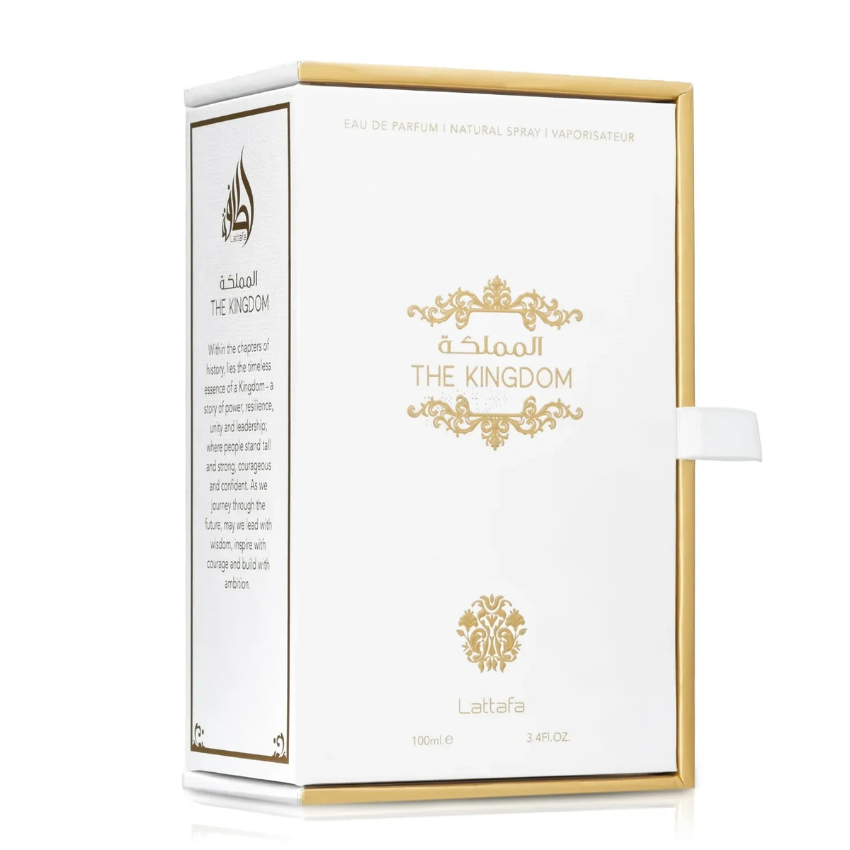 The Kingdom Men Lattafa Parfüm aromatischer Amber-Duft