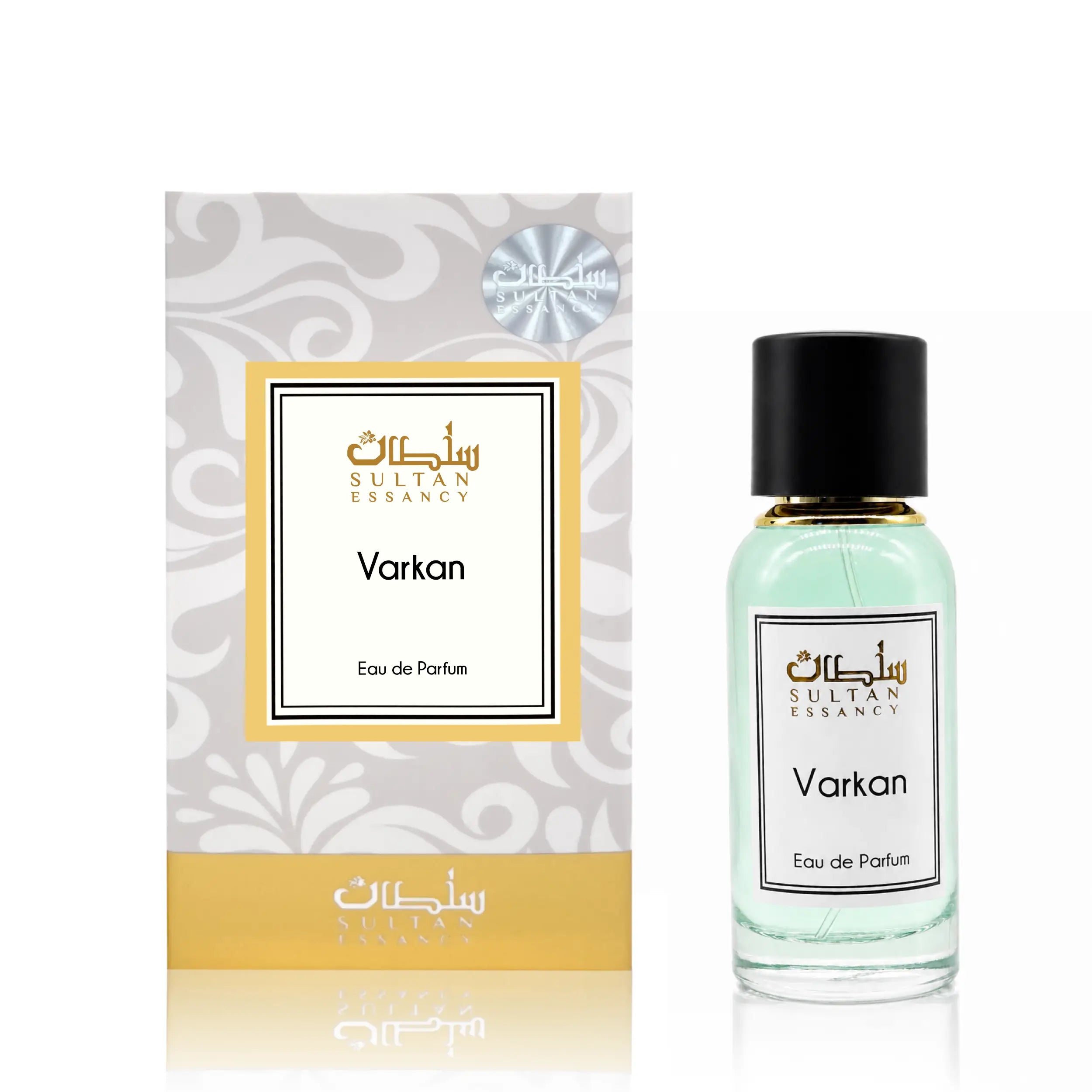 Varkan von Sultan Essancy Eau de Parfum, zitrisch-frischer Duftzwilling mit Yuzu, Bergamotte, Gurke, Meersalz, Vanille, Moschus und moderner Holz-Basis